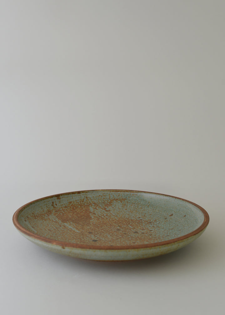 Large Platter in Copper Green - Victoria Morris Pottery