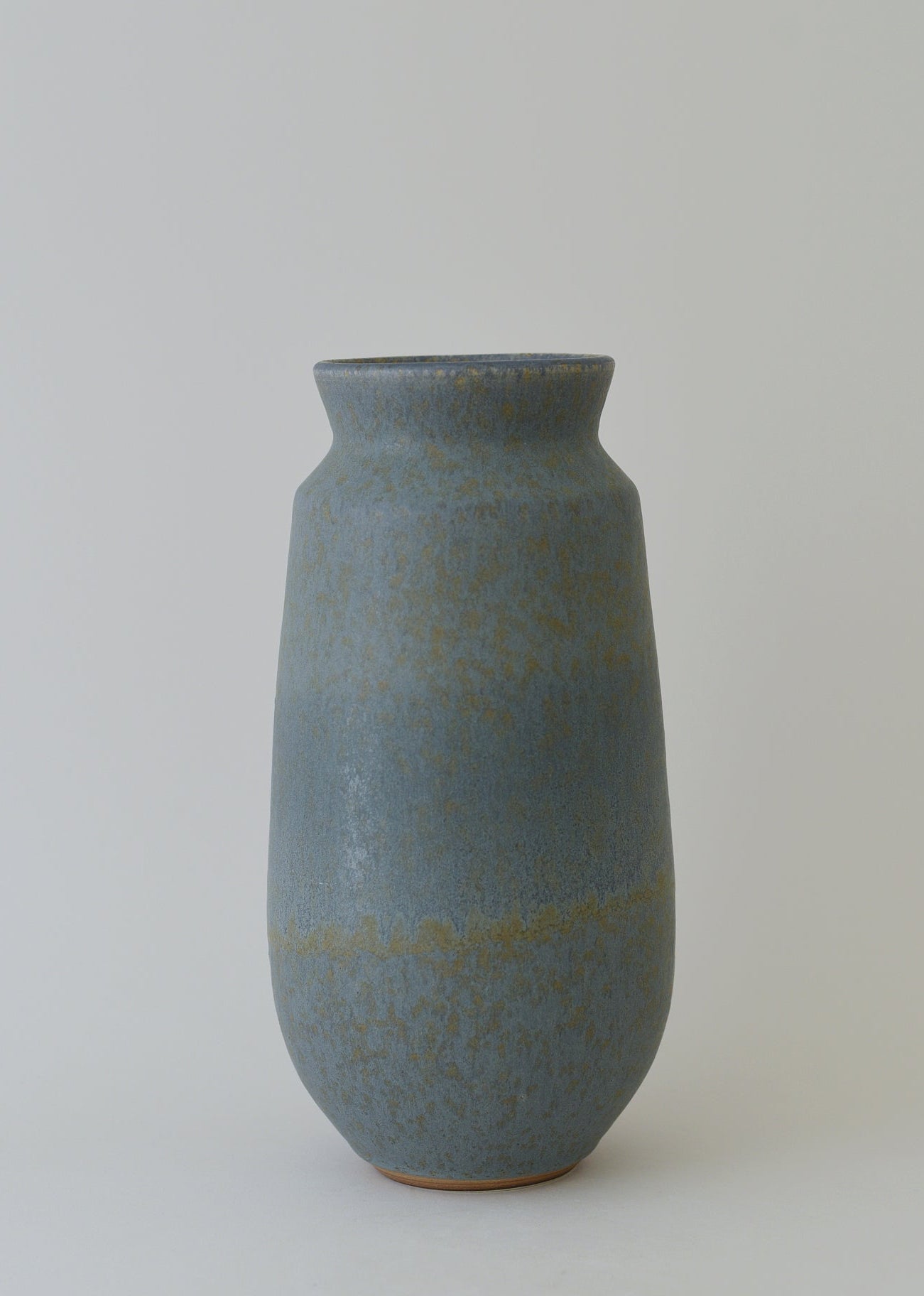 Tall Poppy Series Vase in Lake - Victoria Morris Pottery