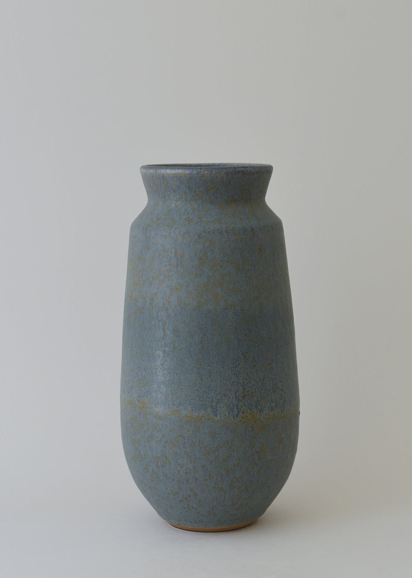 Tall Poppy Series Vase in Lake - Victoria Morris Pottery