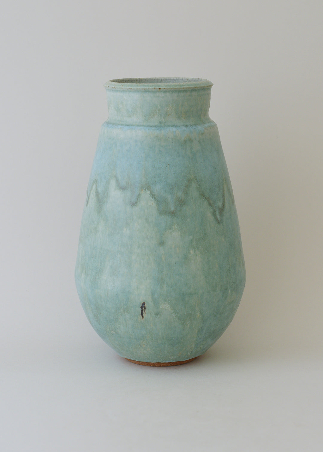 Large Poppy Vase in Cobre - Victoria Morris Pottery