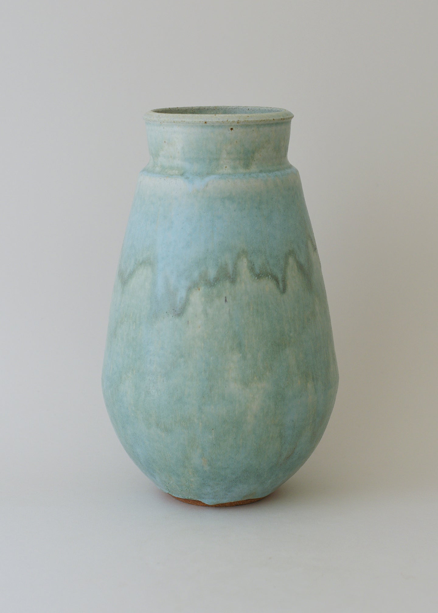Large Poppy Vase in Cobre - Victoria Morris Pottery