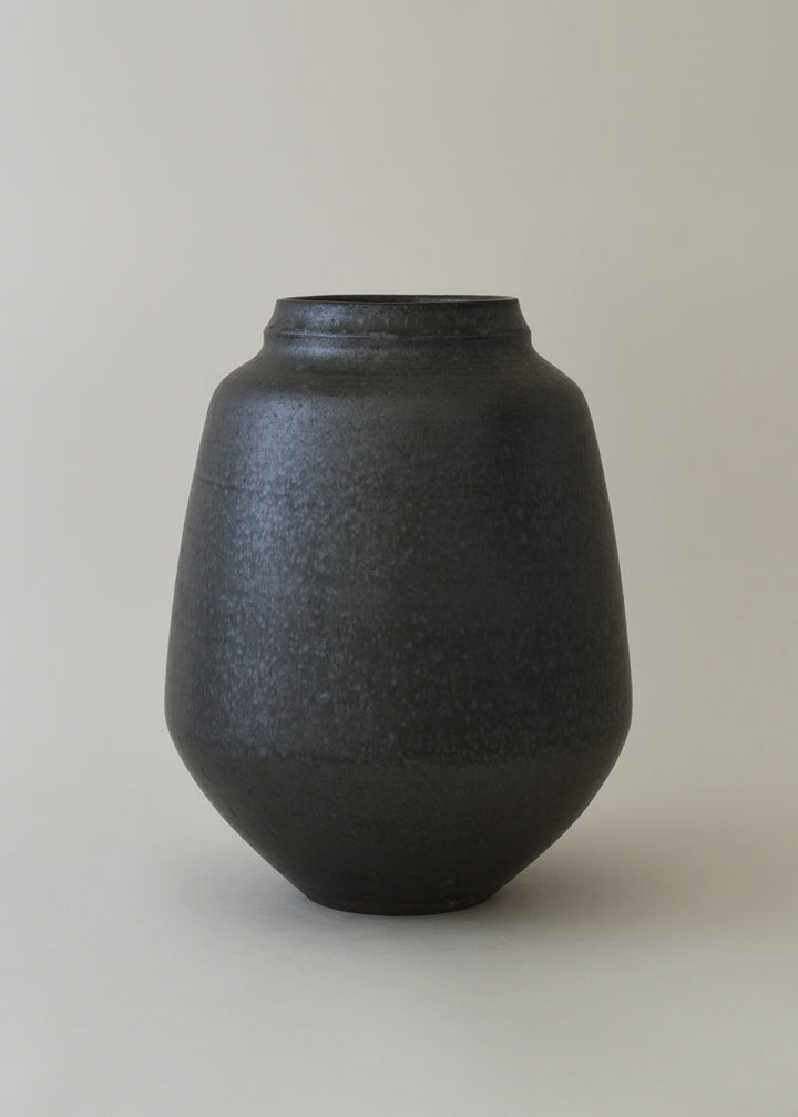 Large Poppy Series Vase in Iron - Victoria Morris Pottery