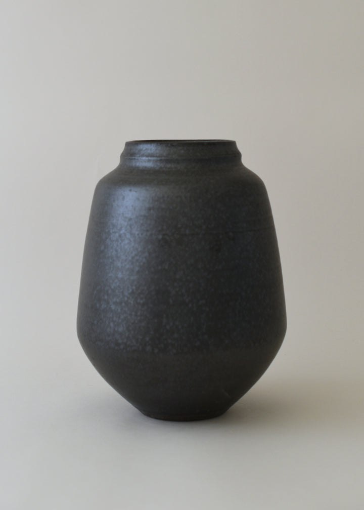 Large Poppy Series Vase in Iron - Victoria Morris Pottery