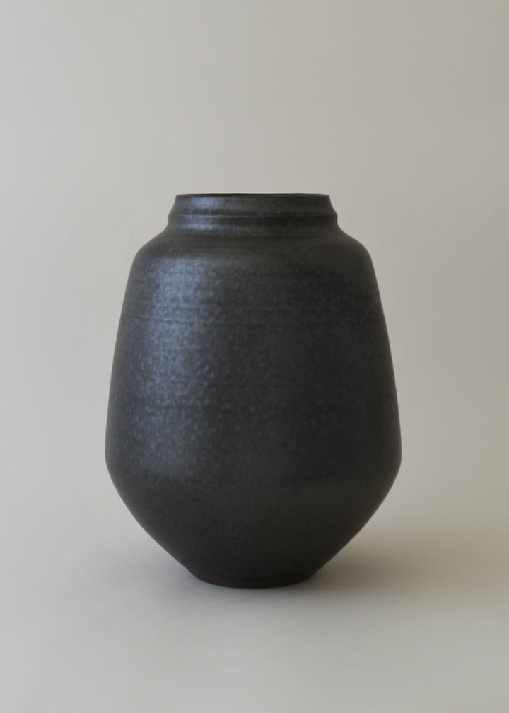 Large Poppy Series Vase in Iron - Victoria Morris Pottery
