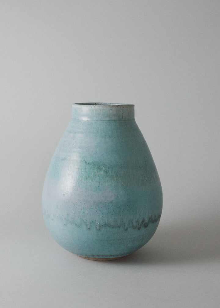 Large Teardrop Series Vase in Cobre - Victoria Morris Pottery