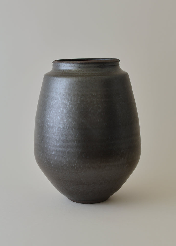 Large Poppy Series Vase in Iron - Victoria Morris Pottery