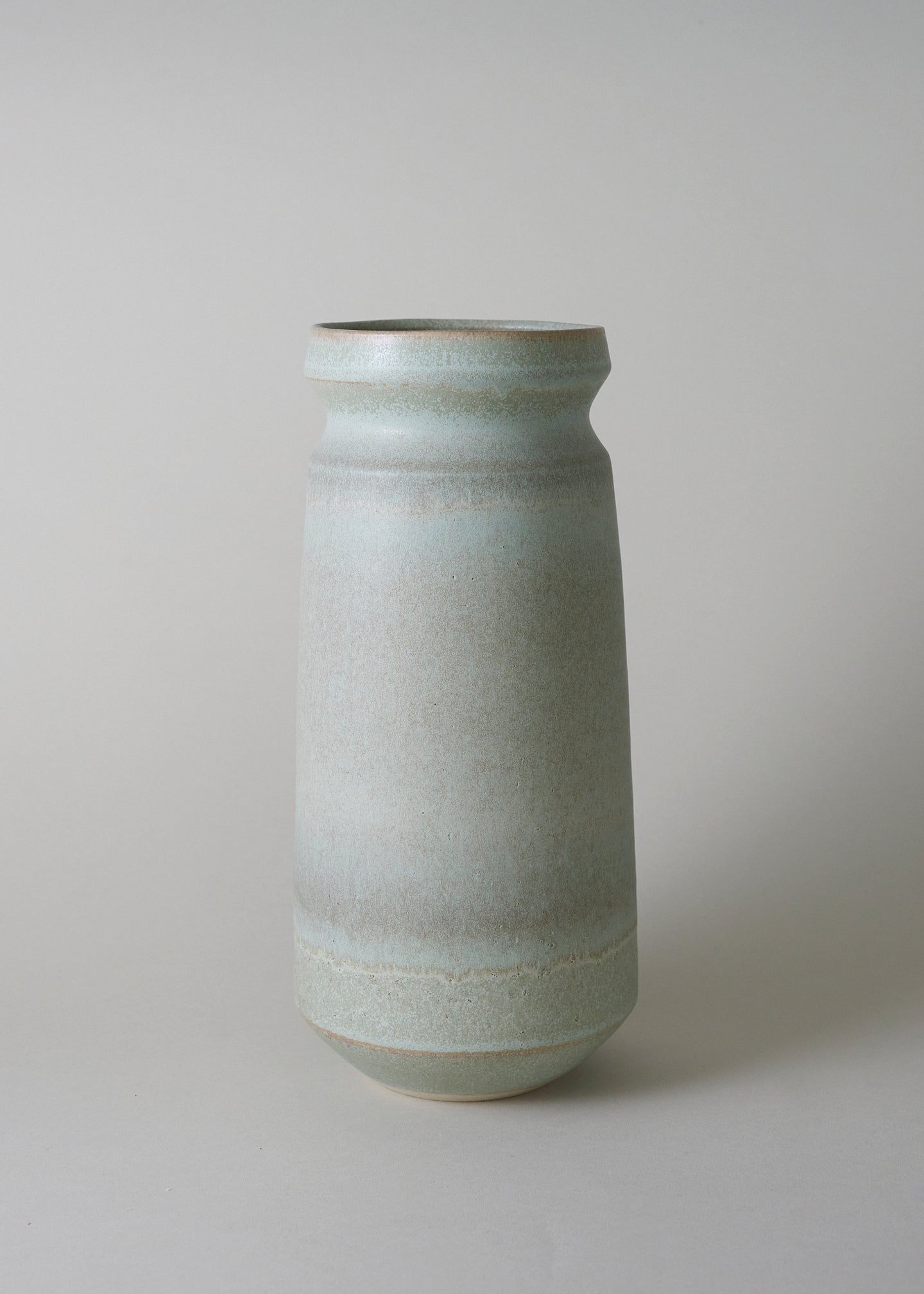 Large Vase No.14 in Mineral - Victoria Morris Pottery