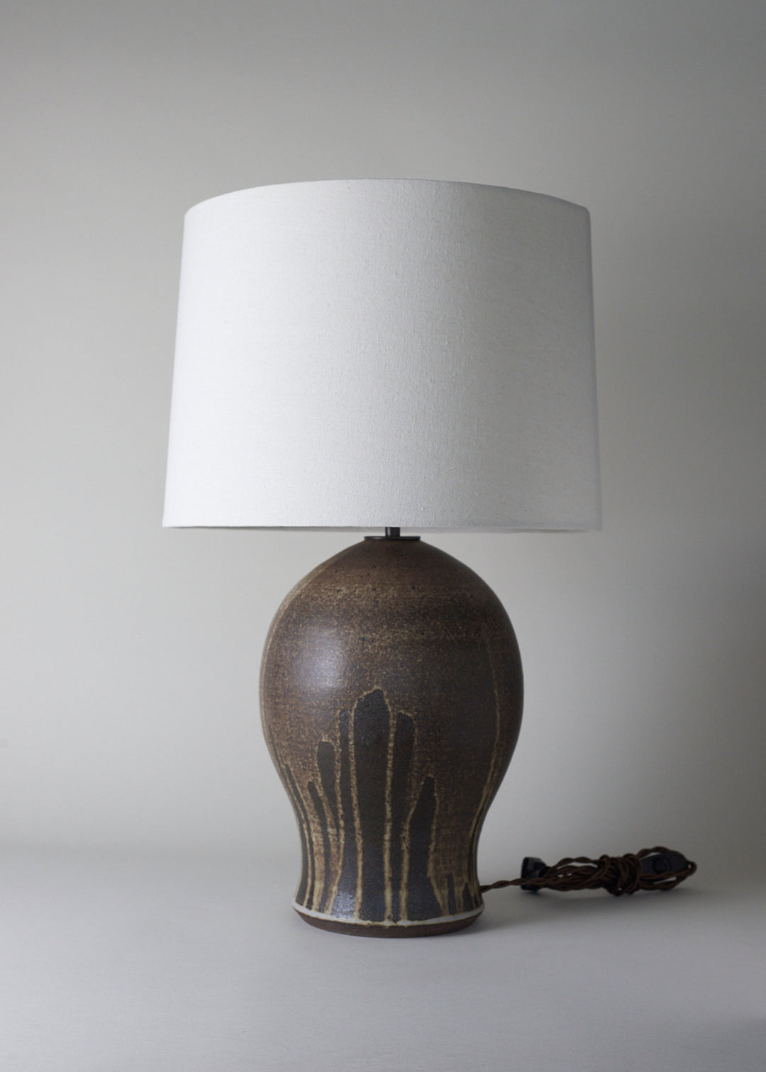 Laura Lamp in Live Oak - Limited Edition - Victoria Morris Pottery