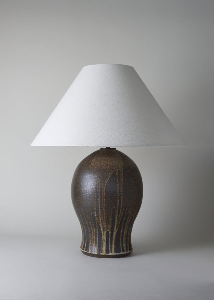 Large Laura Lamp in Live Oak - Victoria Morris Pottery