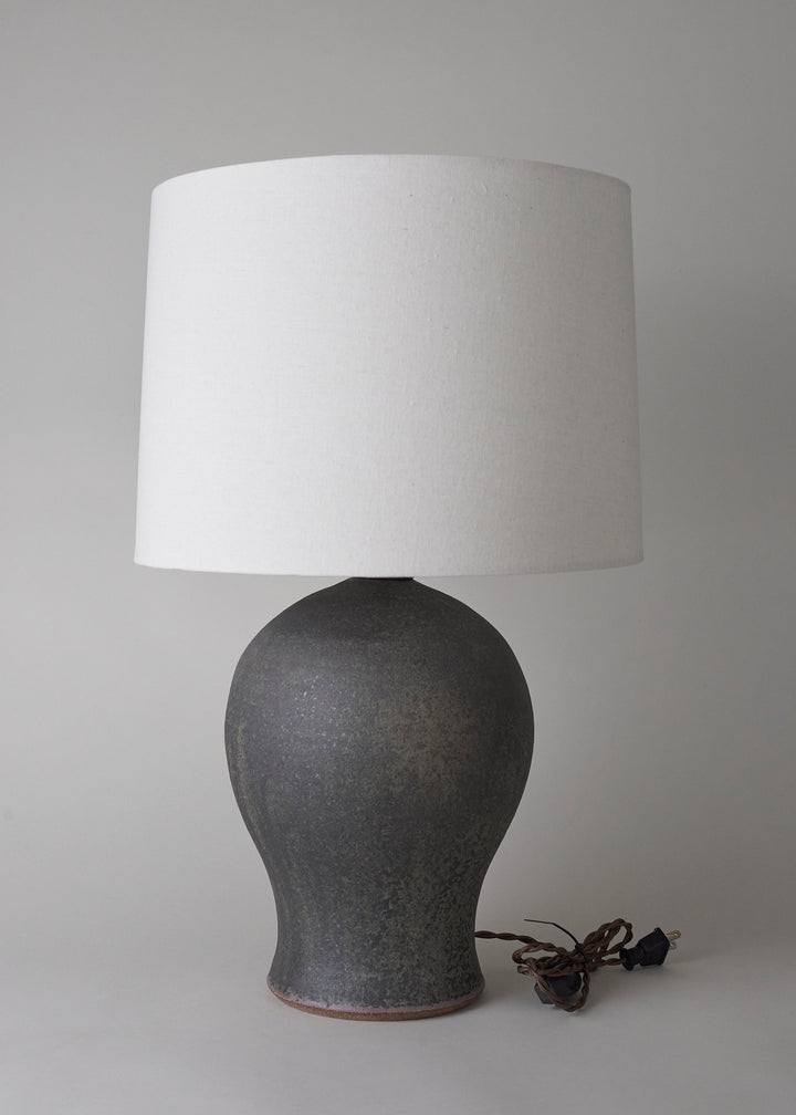 Large Laura Lamp in Lichen - Victoria Morris Pottery