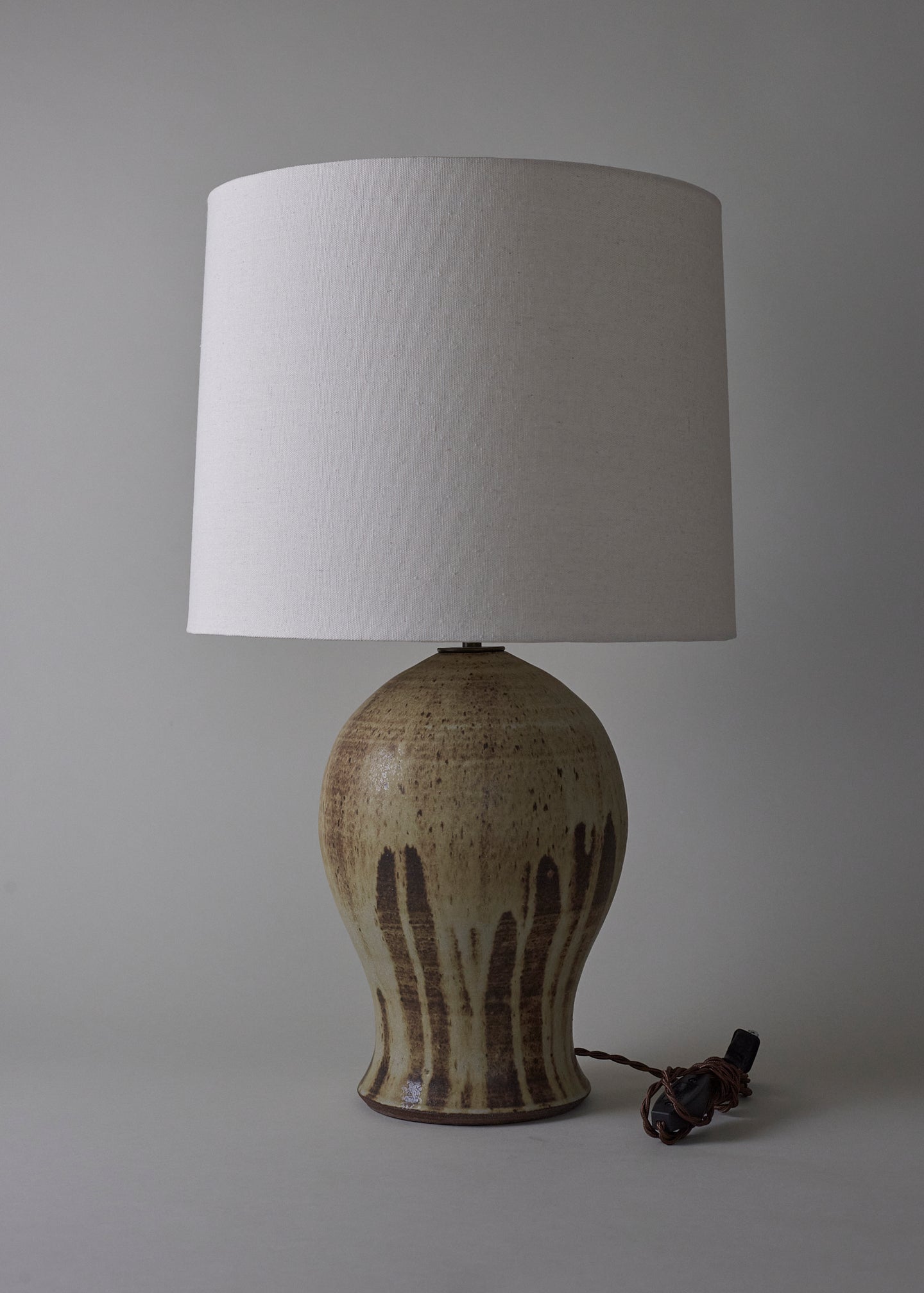 Large Laura Lamp in Live Oak - Light Edition - Victoria Morris Pottery