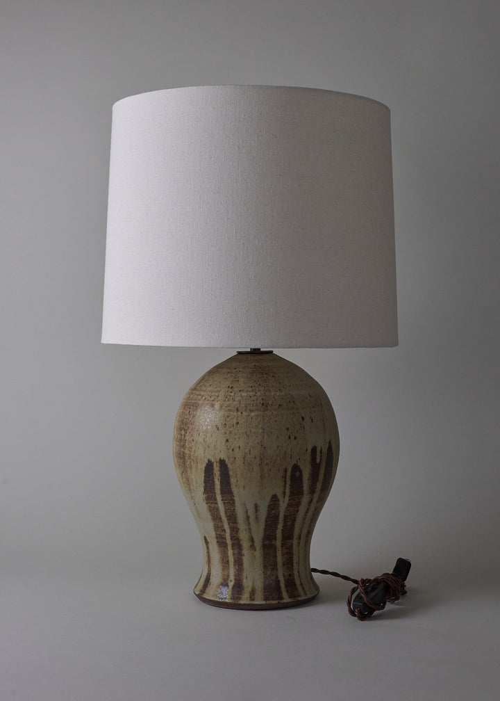 Large Laura Lamp in Live Oak - Light Edition - Victoria Morris Pottery