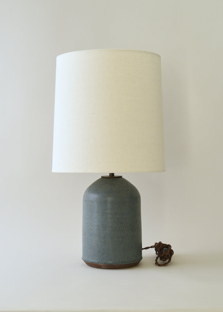 Large Agnes Lamp in Lake Blue - Victoria Morris Pottery