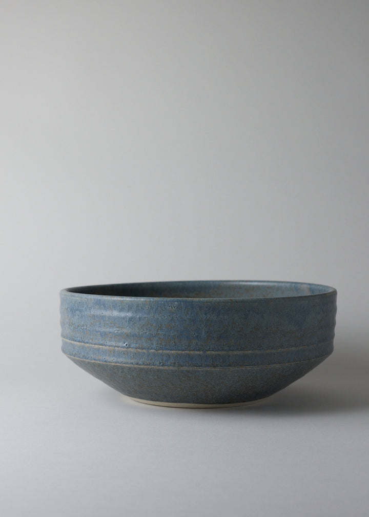 Large Architectural Bowl in Lake Blue - Victoria Morris Pottery