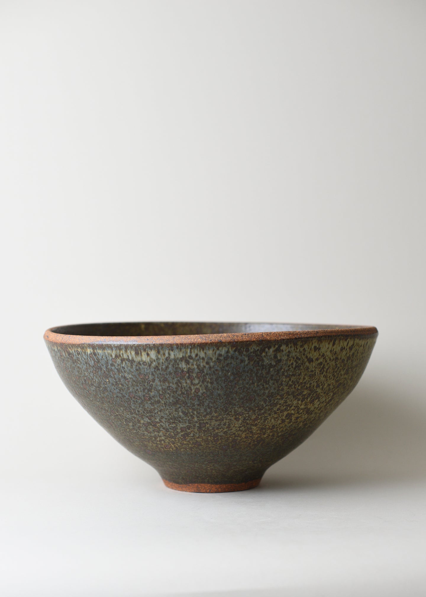 Extra Large Lucy Serving Bowl in River Rock - Victoria Morris Pottery