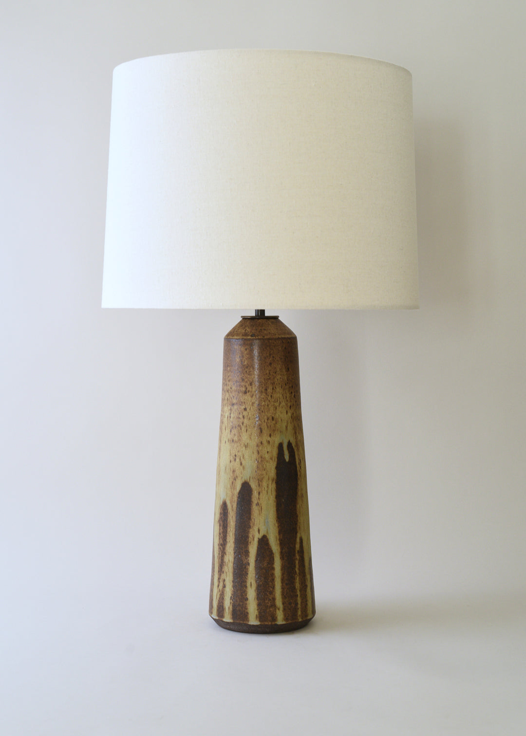 Large Column Lamp in Live Oak - Limited Edition - Victoria Morris Pottery