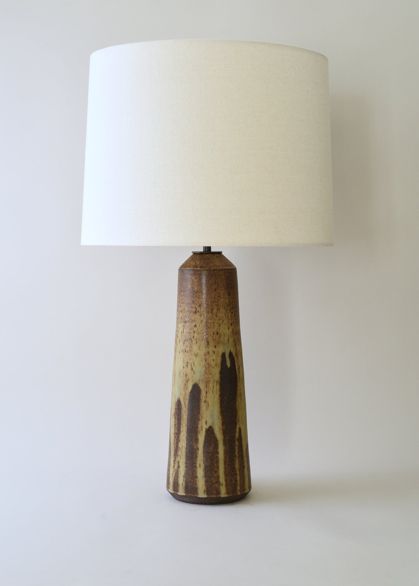 Large Column Lamp in Live Oak - Limited Edition - Victoria Morris Pottery