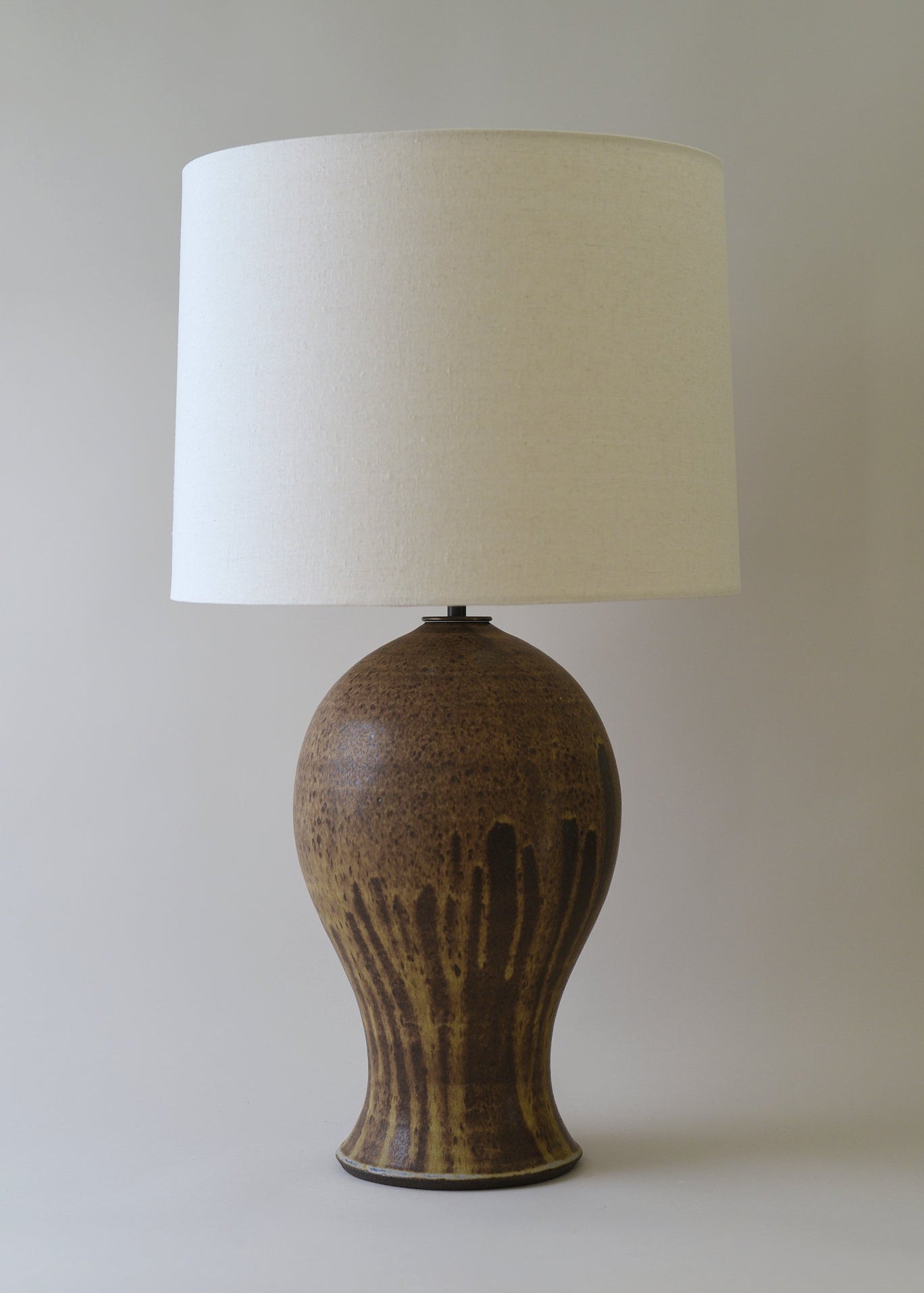 Large Laura Lamp in Live Oak - Victoria Morris Pottery
