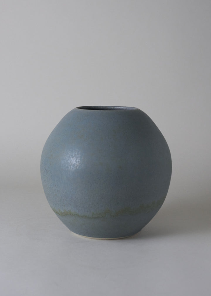 Orb Vase in Lake Blue - Victoria Morris Pottery