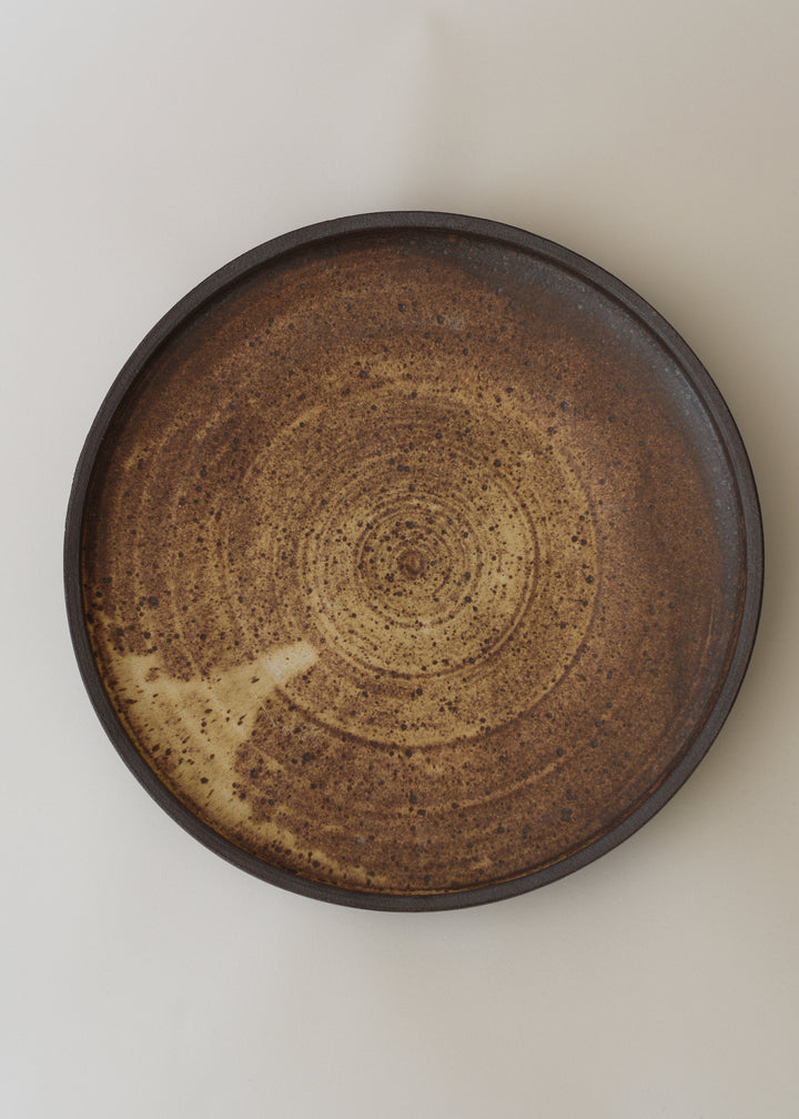 Large Platter in Live Oak - Victoria Morris Pottery