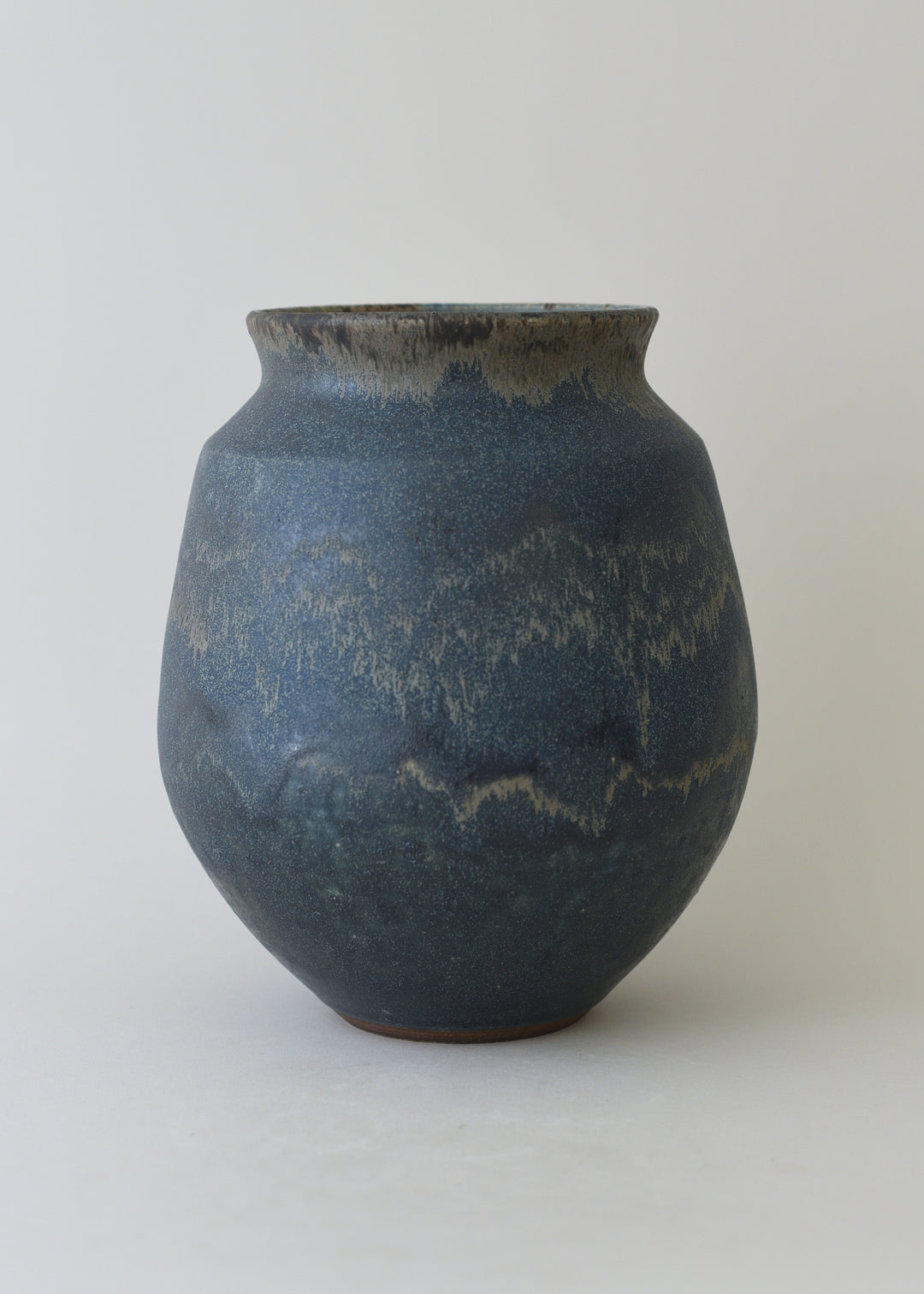 Large Poppy Series Vase in Bronzed Ink - Victoria Morris Pottery