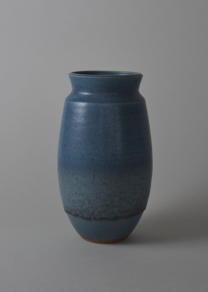 Large Poppy Vase in Azure - Victoria Morris Pottery