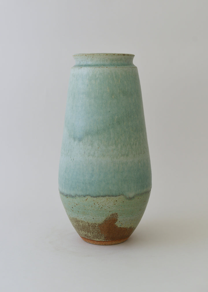 Large Poppy Vase in Cobre - Victoria Morris Pottery
