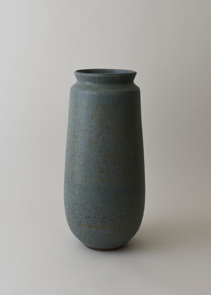 Tall Poppy Series Vase in Lake - Victoria Morris Pottery