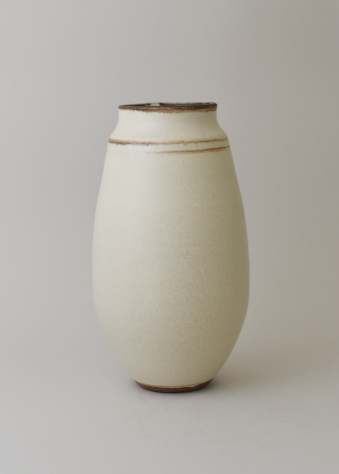 Large Poppy Vase in Bronzed Birch - Victoria Morris Pottery