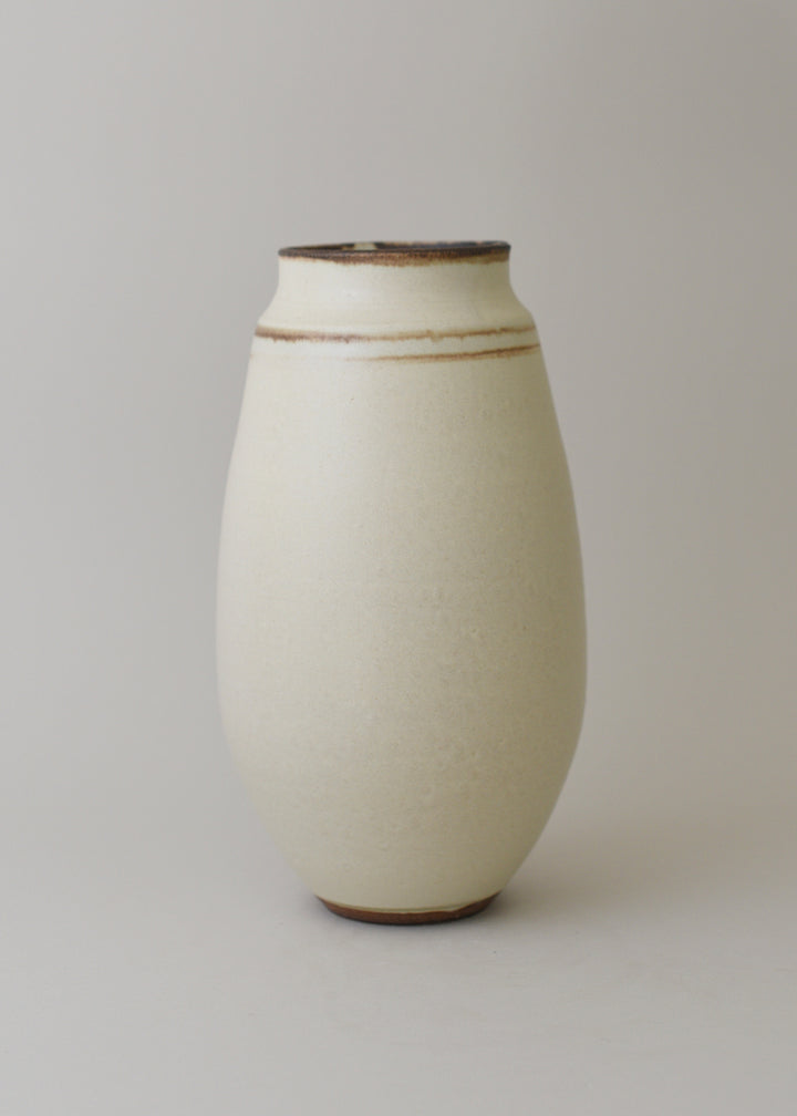 Large Poppy Vase in Bronzed Birch - Victoria Morris Pottery