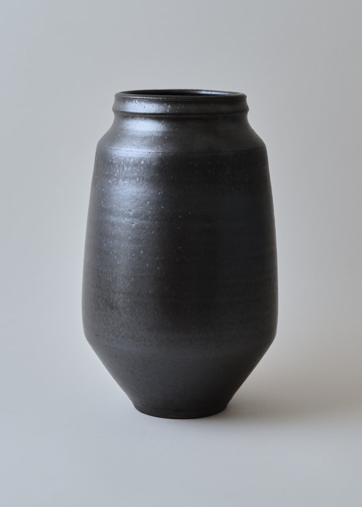 Large Poppy Series Vase in Iron - Victoria Morris Pottery