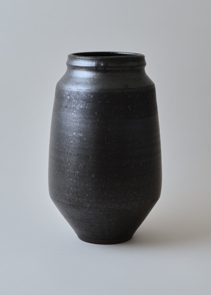 Large Poppy Series Vase in Iron - Victoria Morris Pottery