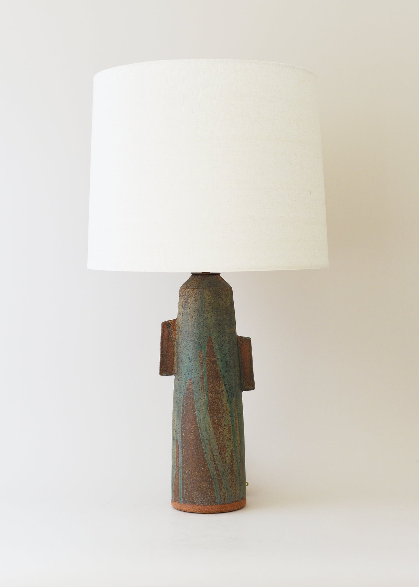 Sail Lamp in Lichen - Victoria Morris Pottery