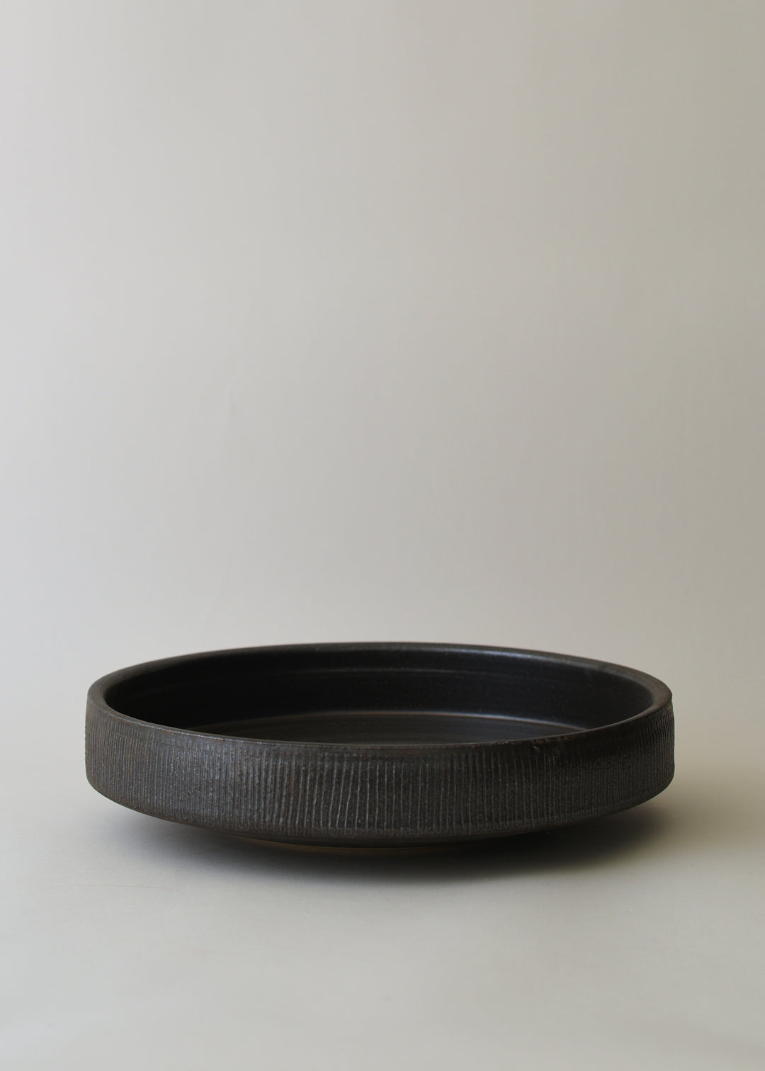 Low Scribe Bowl in Bronze - Victoria Morris Pottery