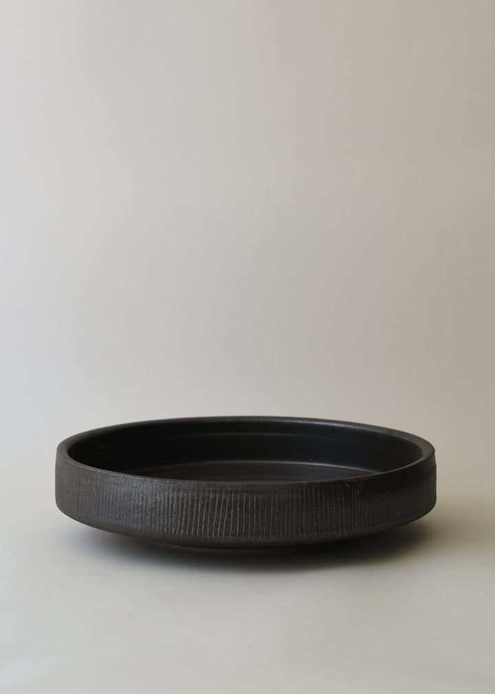 Low Scribe Bowl in Bronze - Victoria Morris Pottery