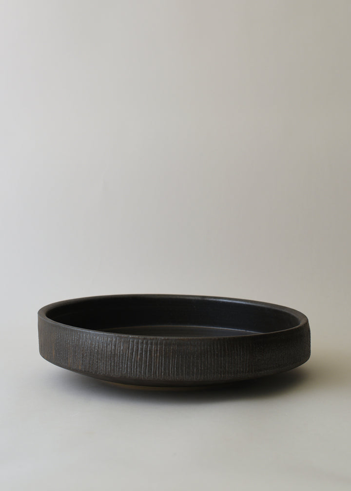 Low Scribe Bowl in Bronze - Victoria Morris Pottery