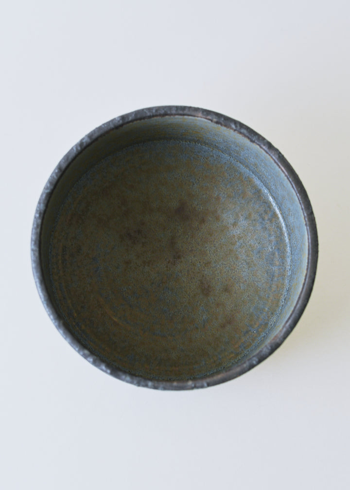 Scribe Bowl in Bronzed Lake - Victoria Morris Pottery