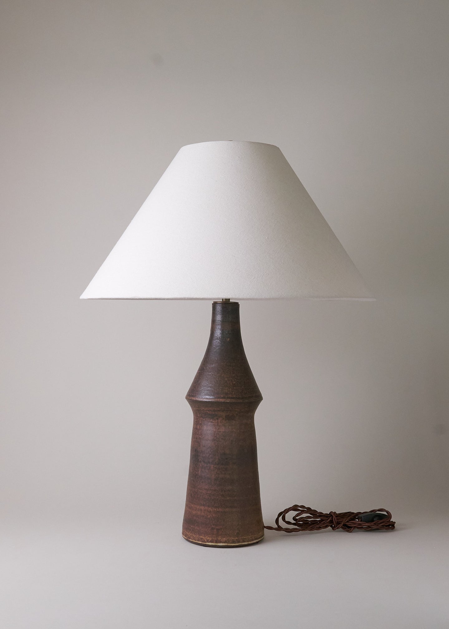 Linnea Lamp in Live Oak - Victoria Morris Pottery