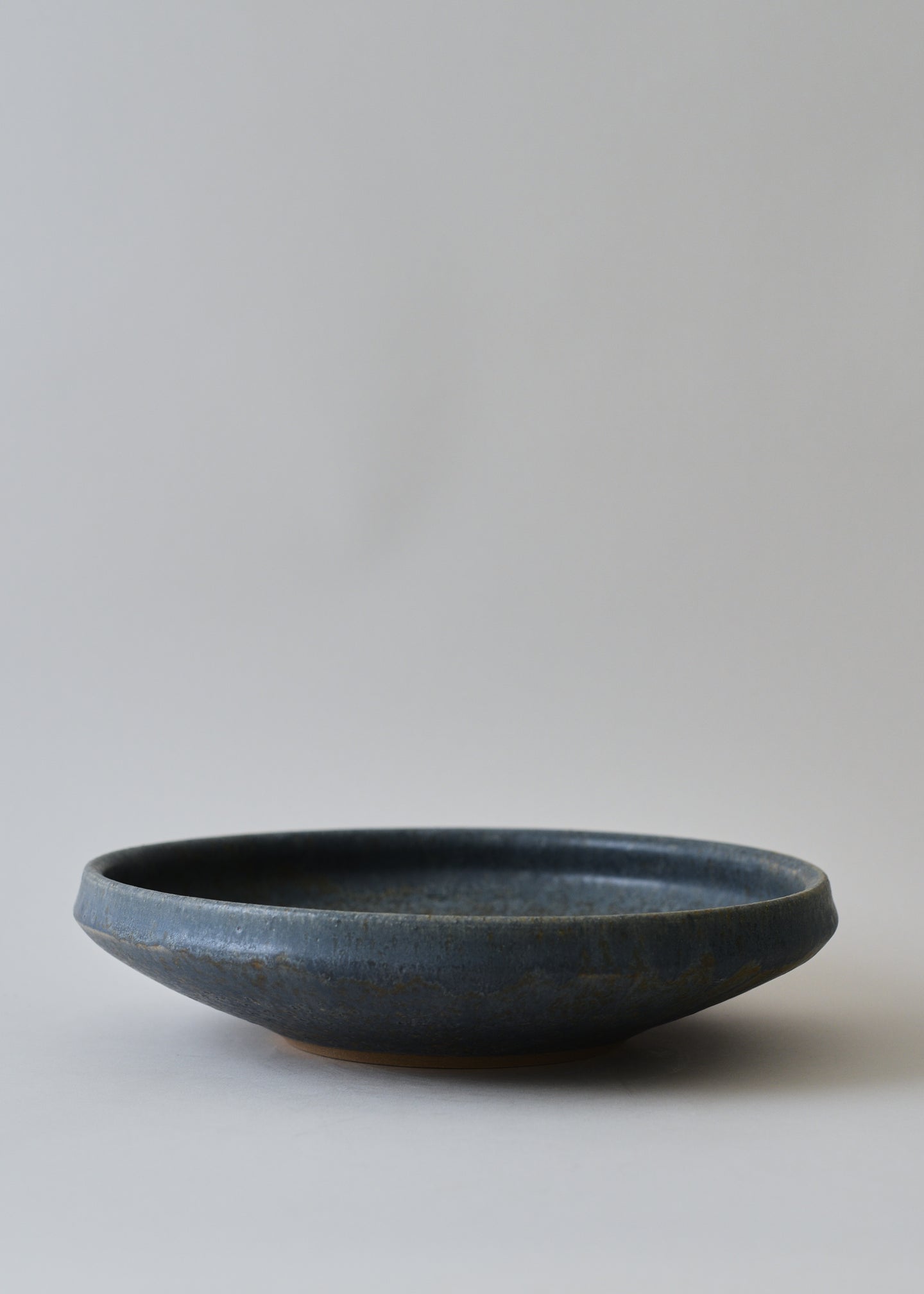 Low Bowl in Lake Blue - Victoria Morris Pottery