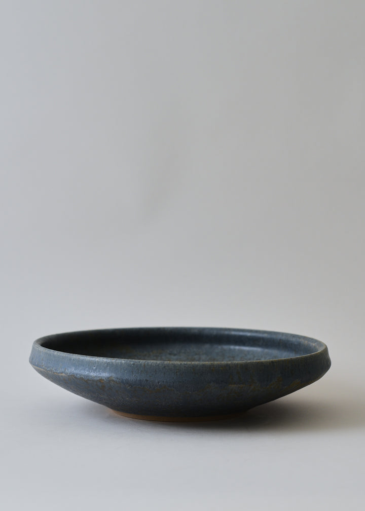 Low Bowl in Lake Blue - Victoria Morris Pottery