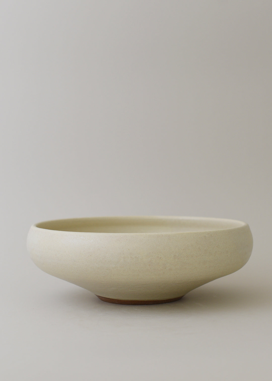 Low Lucy Bowl in Ivory - Victoria Morris Pottery