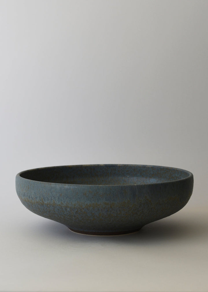 Large Low Lucy Bowl in Lake - Victoria Morris Pottery