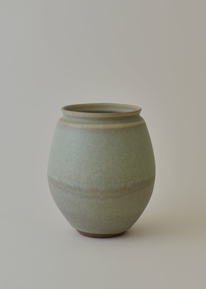 Low Poppy Vase in Mineral - Victoria Morris Pottery