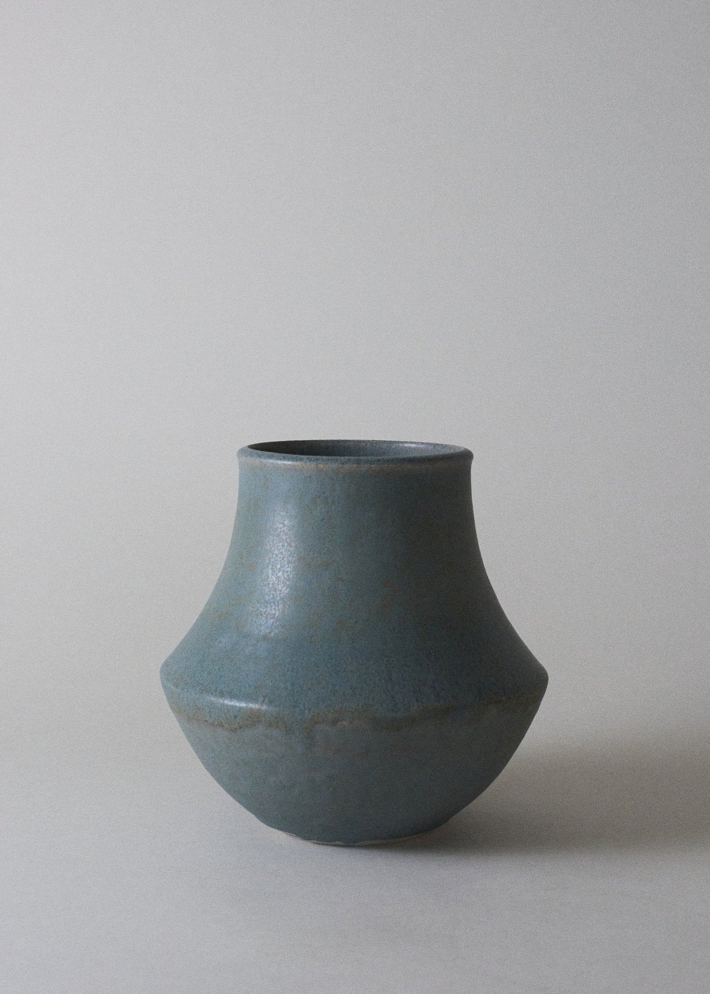 Pueblo Vase in Lake Blue - Victoria Morris Pottery