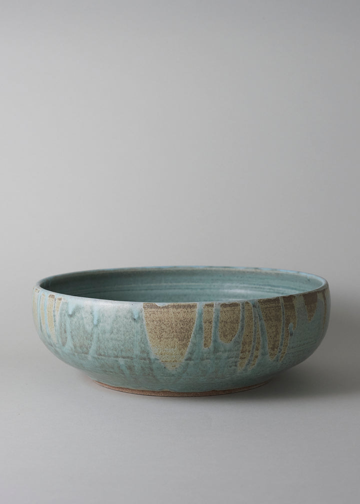 Large Low Rounded Bowl in Cobre - Victoria Morris Pottery