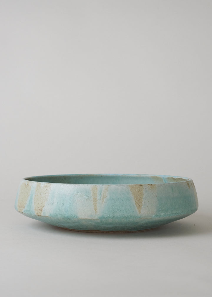 Low Architectural Bowl in Cobre - Victoria Morris Pottery