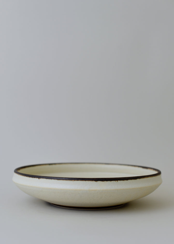 Low Ridge Bowl in Bronzed Birch - Victoria Morris Pottery