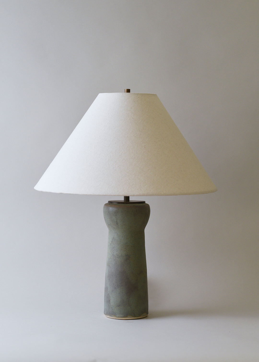Lucretia Lamp in Brushed Mineral - Victoria Morris Pottery