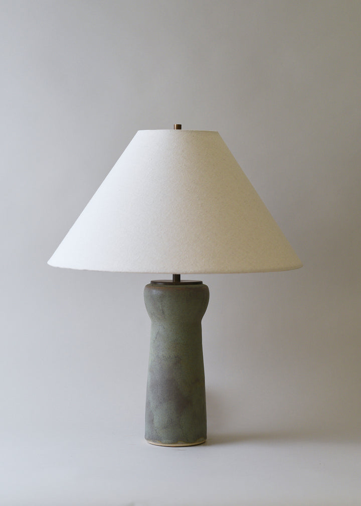 Lucretia Lamp in Brushed Mineral - Victoria Morris Pottery
