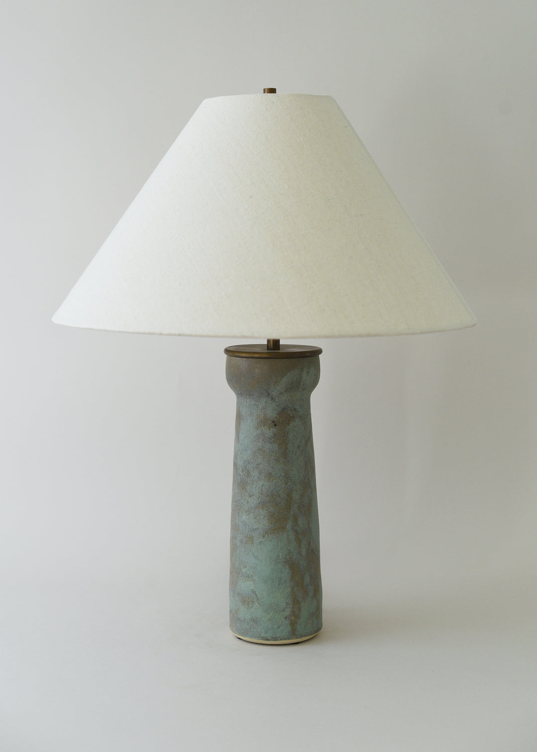 Lucretia Lamp in Mineral - Victoria Morris Pottery